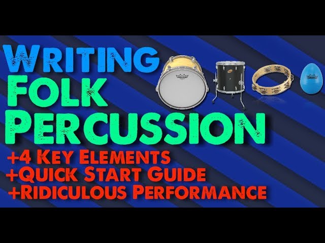 Percussion in Some Folk Music That Can Be Improvised