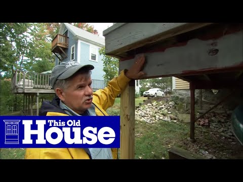 How to Replace a Deck Post | This Old House - UCUtWNBWbFL9We-cdXkiAuJA