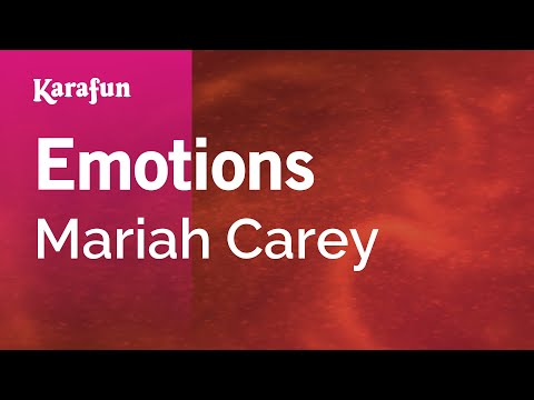 Karaoke Emotions - Mariah Carey * - UCbqcG1rdt9LMwOJN4PyGTKg