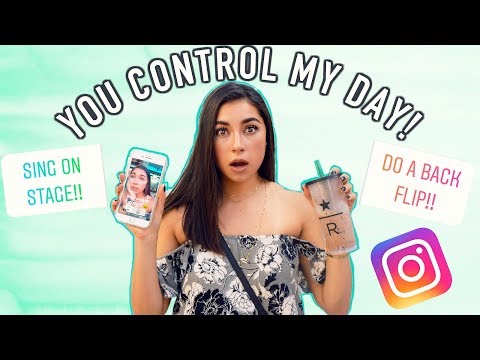 Instagram Followers Control My Day! *You Make Me Sing On Stage  - UCrcYxVSkBgg9szDSwwZaNwg