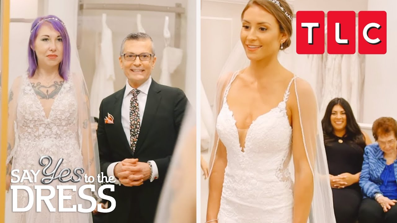 CRAZY Wedding Dress Reveals! | Say Yes To the Dress | TLC