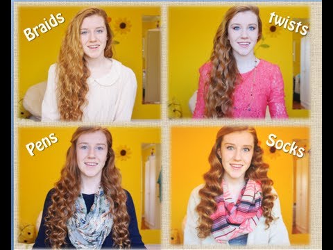❀ 4 OVERNIGHT NO HEAT CURL METHODS ❀