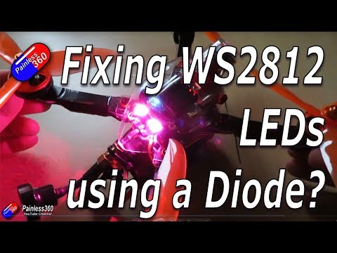 RC Quick Tip: Fixing flickering or non working WS2812 LEDs with a diode - UCp1vASX-fg959vRc1xowqpw