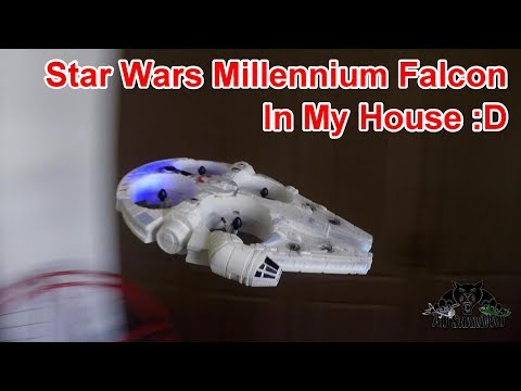 Star Wars Millennium Falcon in my house - UCsFctXdFnbeoKpLefdEloEQ