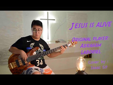 Jesus is alive/ Yes Lord I believe Bass full cover by IssacSit (Ron Kenoly God is able 1994 version)