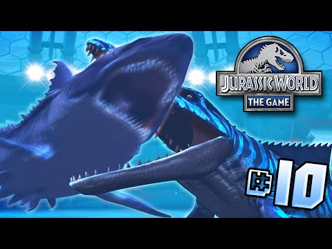 Mosasaur Vs Megalodon!! || Jurassic World - Lagoon Series - Ep 10 HD - UCP-iaFrmWcOG0o461wMicdg