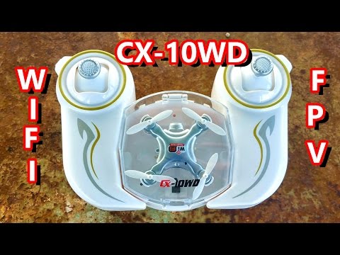 Awesome Wifi Quad with Altitude Hold - CX10-WD-TX - TheRcSaylors - UCYWhRC3xtD_acDIZdr53huA