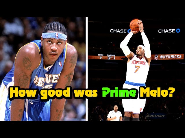 Carmelo Anthony: A Basketball Reference