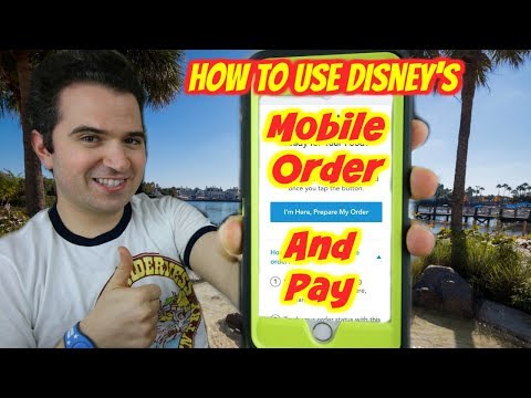 How to use Disney's Mobile Order and Pay System - UCQ7JVtQaCtfrTAucMyi92CQ