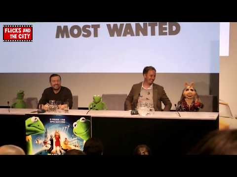 Muppets Most Wanted Interviews - Ricky Gervais, Kermit, Miss Piggy, Constanstine - UCS5C4dC1Vc3EzgeDO-Wu3Mg