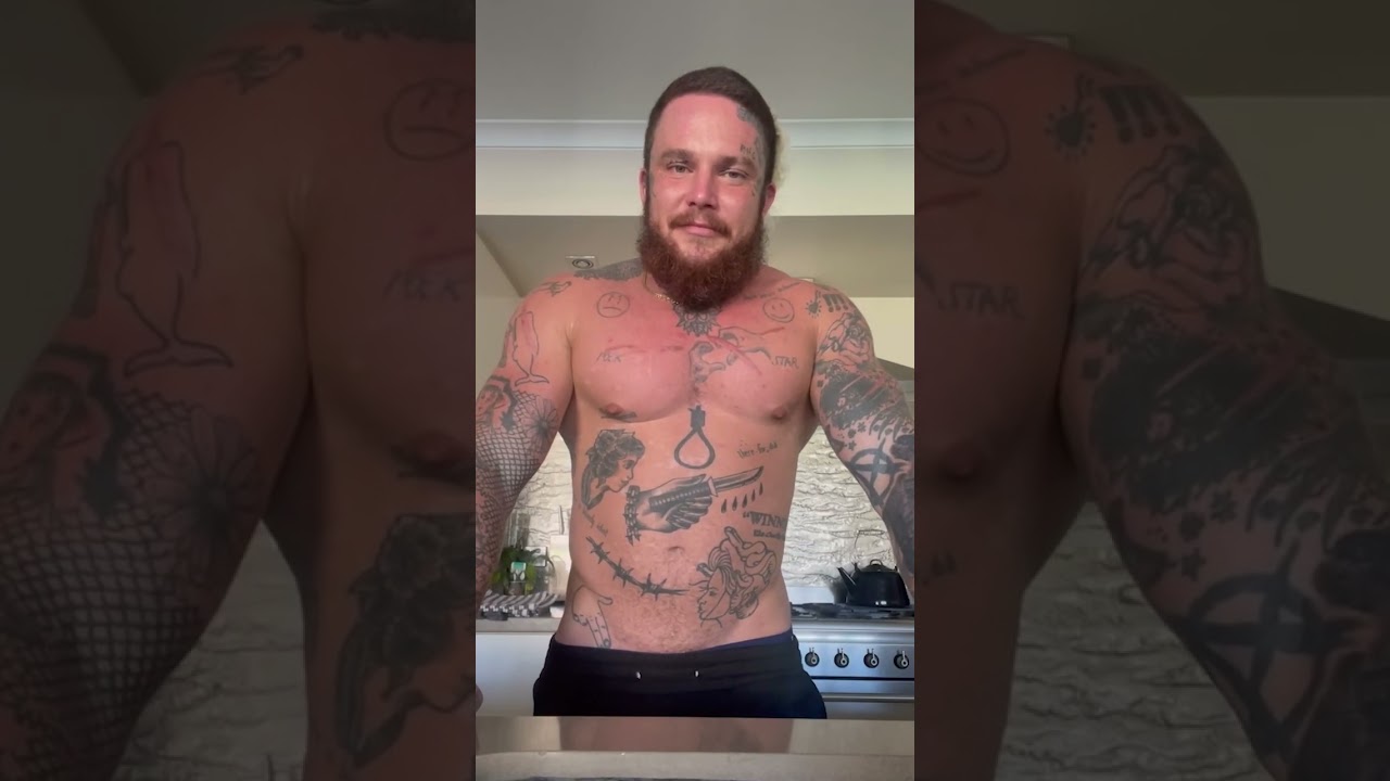 Man’s wild tattoo prank leaves wife in tears: ‘I had to do it’ #shorts | NY Post
