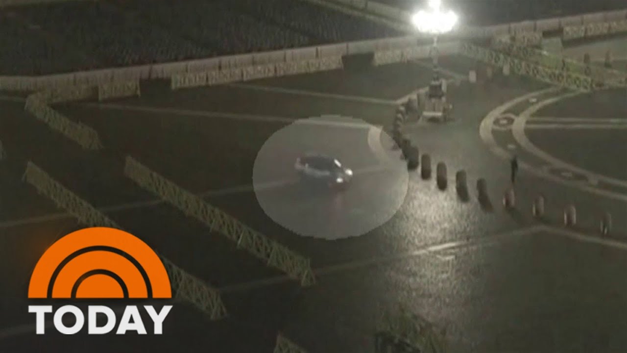 Video shows speeding driver rushing through gates at Vatican City