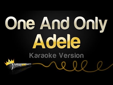 Adele - One And Only (Karaoke Version)