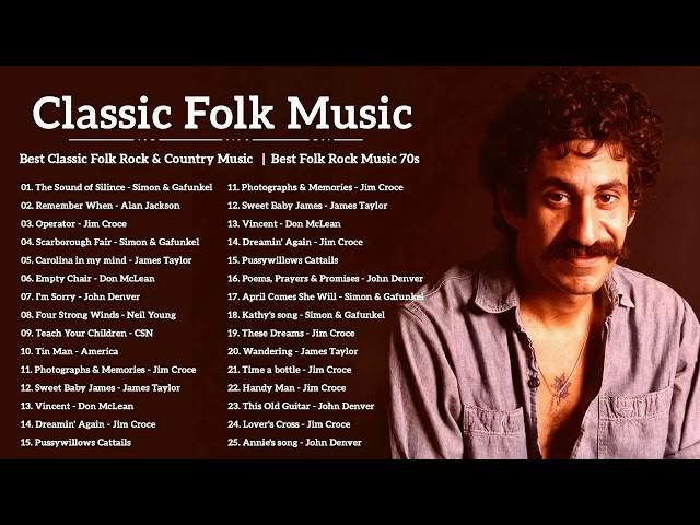 The Best of 1970 Folk Music