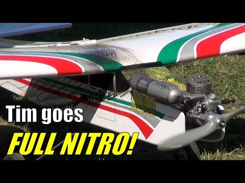 Can Tim smash his RC nitro plane? (will this end in tragedy?) - UCQ2sg7vS7JkxKwtZuFZzn-g