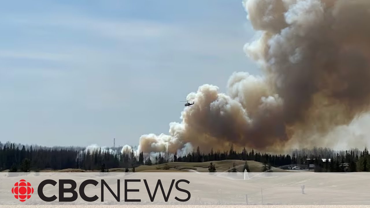 Out-of-control wildfire west of Edmonton forces residents to evacuate