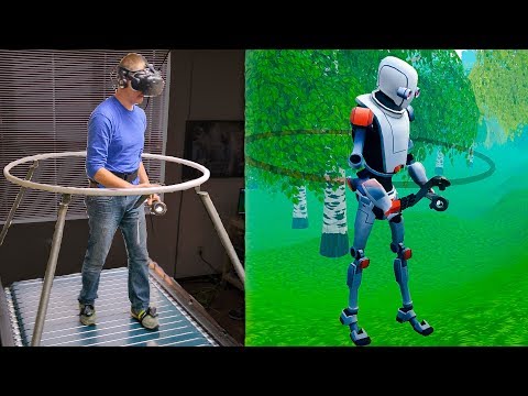 The Infinadeck Omnidirectional Treadmill - Smarter Every Day 192 (VR Series) - UC6107grRI4m0o2-emgoDnAA