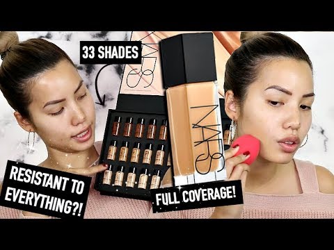 BRAND NEW | NARS NATURAL RADIANT LONGWEAR 16 HR FOUNDATION | WEAR TEST - UCyGcJGJ_k7AUJGDfExB5MfQ