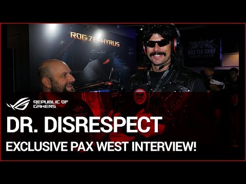 PAX West 2017: Dr. Disrespect Exclusive Interview! - UChSWQIeSsJkacsJyYjPNTFw