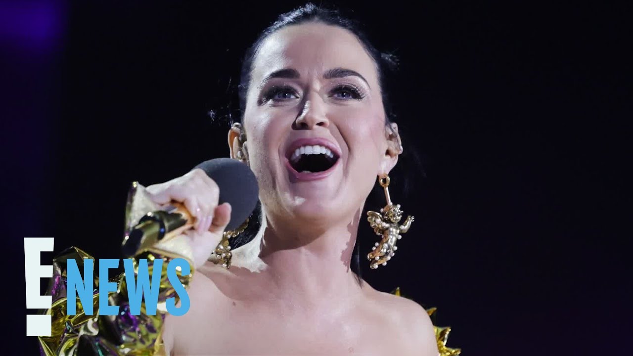 Katy Perry SHIMMERS in Gold at King Charles III’s Coronation Concert | E! News