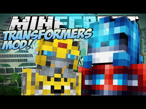 Minecraft | TRANSFORMERS MOD! (Robot Tanks, Planes and Cars!) | Mod Showcase - UCS5Oz6CHmeoF7vSad0qqXfw