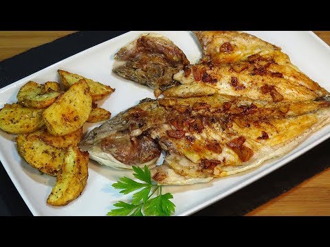 Receta Dorada a la espalda con patatas al horno, fácil y deliciosa - Recetas de cocina, paso a paso - UC5ONfXPjWgqElh0NZaRJ1tg