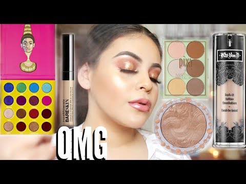 TESTING MY SUBSCRIBERS FAVORITE MAKEUP: FULL FACE OF FIRST IMPRESSIONS! | JuicyJas - UCqTR5f7YkGro3cPv23SqcqQ