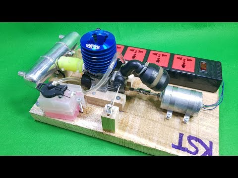 DIY 220v Dynamo Generator Using Nitro 2-stroke Engine - UCFwdmgEXDNlEX8AzDYWXQEg