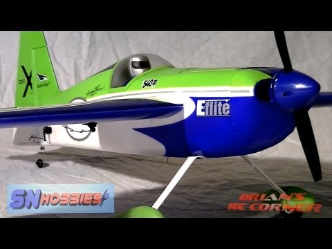 SN Hobbies - E-Flite Edge 540QQ 280: Review and Flight Testing - UCqFj04rRJs6TJIwsVvCQK6A