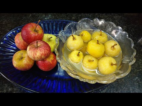 Apple murabba : 1 Din Banae or 6 months tak khae | Traditional recipe of Apple murabba - UCfuCl8Lnx2qomjt2SGLxXdw