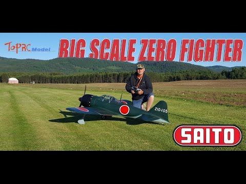 Top Rc Models Big Scale Zero Fighter with Saito FG84r3 Radial Engine - UCdA5BpQaZQ1QUBUKlBnoxnA