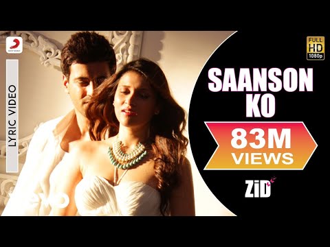 Saanson Ko - Lyric Video | ZID | Mannara | Karanvir | Arijit - UC3MLnJtqc_phABBriLRhtgQ