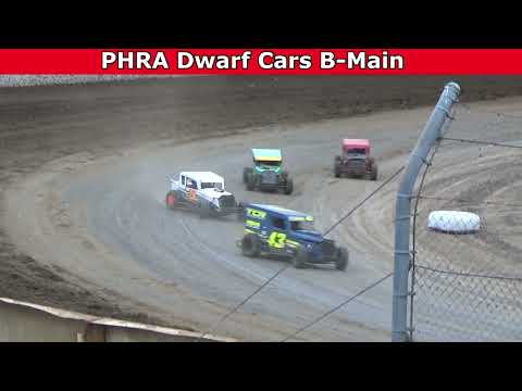 Grays Harbor Raceway, August 19, 2022, PHRA Dwarf Cars B-Main - dirt track racing video image