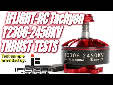 iFlightRC Tachyon T2306-2450KV Thrust Tests & Overview - UCV57o-UZ3ny_pn5uZTOO5oQ