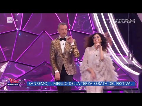 Sanremo, il meglio della terza serata del Festival - La Vita in diretta - 09/02/2024