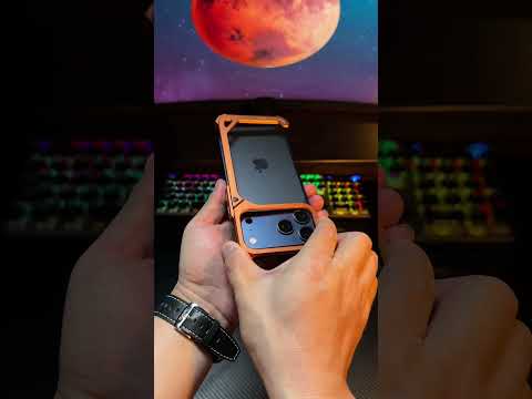 Apple 17promax personalized borderless lens holder 9 cases, hollow heat dissipation metal