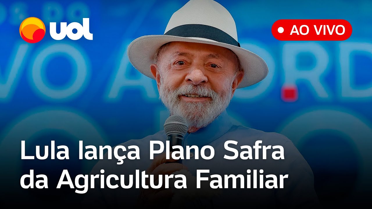 Lula fala ao vivo e anuncia o Plano Safra para a Agricultura Familiar acompanhe o lançamento