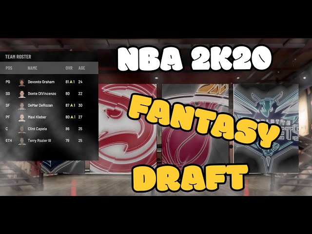 How To Do Fantasy Draft Nba 2K20 Myleague?