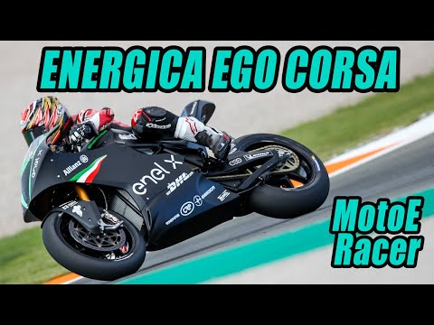 Riding The Energica Ego Corsa MotoE Electric Racebike