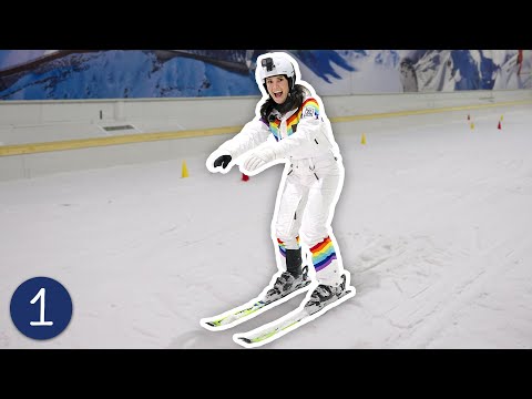 Kann ich an einem Tag Ski Fahren lernen? | VLOGMAS 1