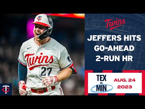 Rangers vs. Twins Game Highlights (8/24/23) | MLB Highlights video clip