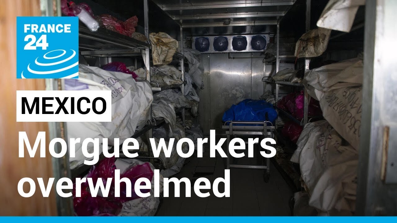 ‘The dead keep coming’: Mexico’s morgue workers overwhelmed as violence soars • FRANCE 24
