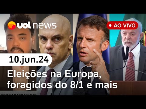 UOL News 2ª Edição com Diego Sarza, Sakamoto e Denilde Hozhacker | NOTÍCIAS AO VIVO | 10/06/2024