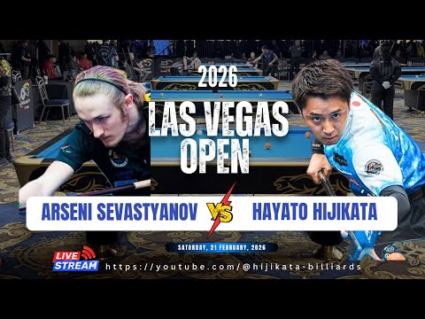 ARSENI SEVASTYANOV 🇫🇮vs🇯🇵HAYATO HIJIKATA〜LAS VEGAS OPEN 2026〜