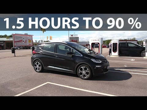 2017 Opel Ampera-e with 153k km charging test