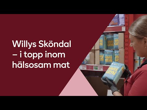 Besök på Willys i Sköndal för att prata hälsosam mat