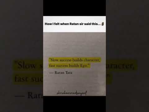 The great RATAN TATA sir said #motivation #ratantata #business #businessideas #music