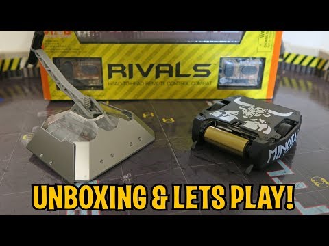 UNBOXING & LETS PLAY - BATTLEBOTS RIVALS (BETA AND MINOTAUR) -  by HEXBUG - FULL REVIEW! - UCkV78IABdS4zD1eVgUpCmaw