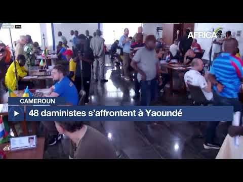 🔴 Sur Africa 24, « Cameroun – Jeu de dames : 48 champions en lice pour le titre mondial »