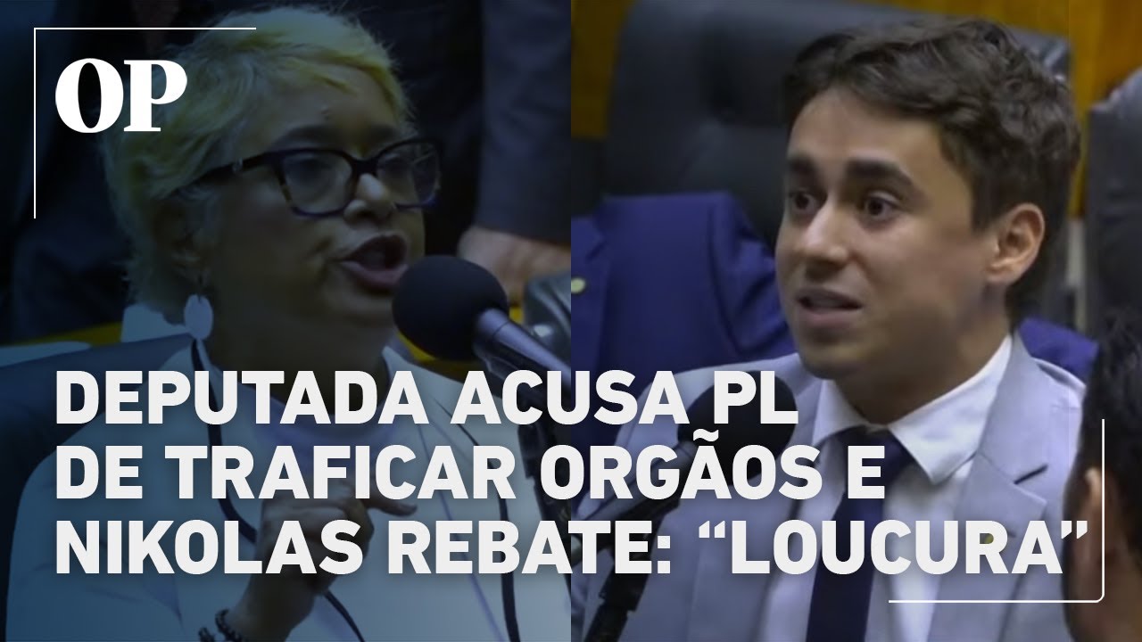 Deputada do PC do B acusa PL de envolvimento com tráfico de órgãos e Nikolas rebate que loucura TV Online Deputada do PC do B acusa PL de envolvimento com tráfico de órgãos e Nikolas rebate que loucura